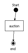 The auction test process